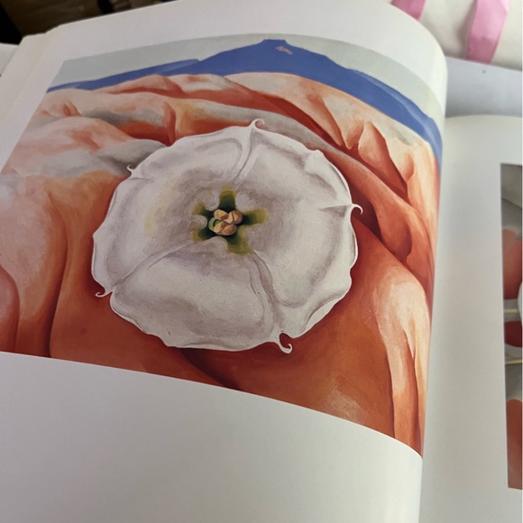 Barnes & Noble Georgia O'Keeffe Art Book - Blue and Cream - Picture 3 of 12